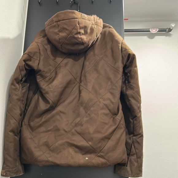 Burton Brown Quilted Puffer Jacket. - Picture 5 of 5